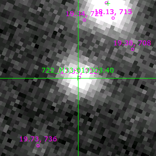 M33-013303.40 in filter V on MJD  58043.130