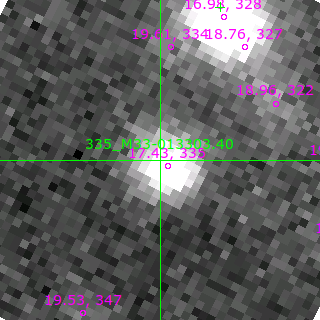 M33-013303.40 in filter V on MJD  58108.130