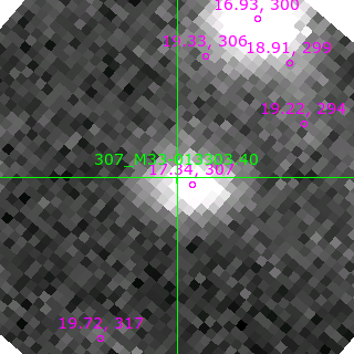 M33-013303.40 in filter V on MJD  58375.160