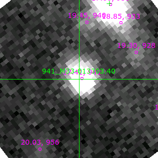M33-013303.40 in filter V on MJD  58750.200