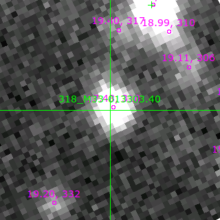 M33-013303.40 in filter V on MJD  59903.260