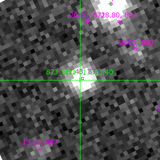 M33-013303.40 in filter V on MJD  59932.200