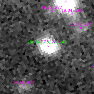 M33-013303.40 in filter V on MJD  60205.190