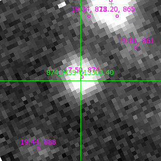 M33-013303.40 in filter V on MJD  60262.180