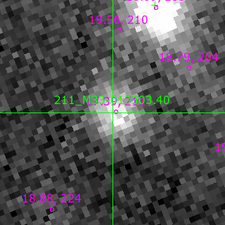 M33-013303.40 in filter V on MJD  60592.130