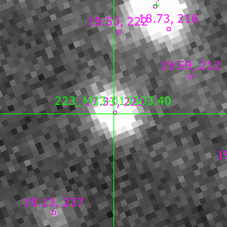 M33-013303.40 in filter V on MJD  60612.170