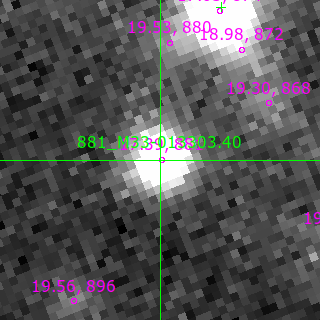 M33-013303.40 in filter V on MJD  60651.200
