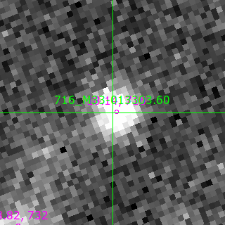 M33-013303.60 in filter B on MJD  60651.200