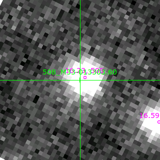 M33-013303.60 in filter I on MJD  58108.130