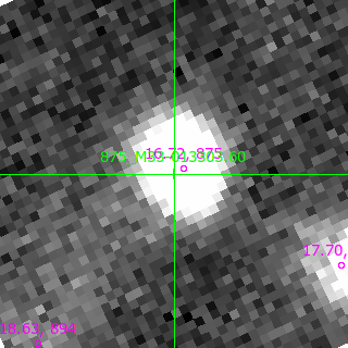 M33-013303.60 in filter R on MJD  59854.190