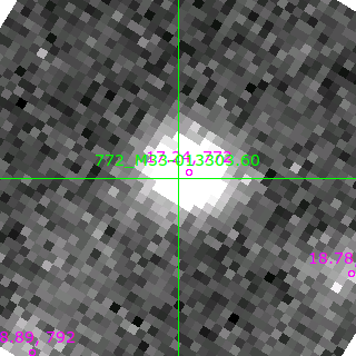 M33-013303.60 in filter V on MJD  58316.350