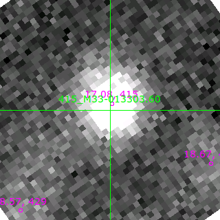 M33-013303.60 in filter V on MJD  58779.180