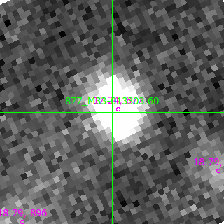 M33-013303.60 in filter V on MJD  59854.190