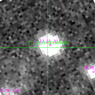 M33-013303.60 in filter V on MJD  60261.160