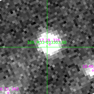 M33-013303.60 in filter V on MJD  60290.220