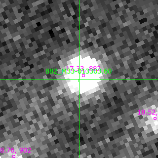 M33-013303.60 in filter V on MJD  60292.230