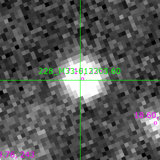 M33-013303.60 in filter V on MJD  60612.170