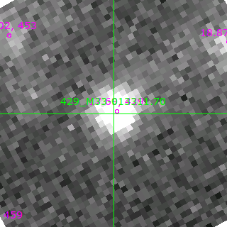 M33-013311.70 in filter B on MJD  59227.140