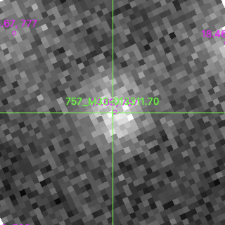 M33-013311.70 in filter B on MJD  59849.190