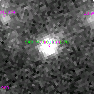 M33-013311.70 in filter B on MJD  59904.150