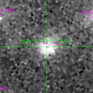 M33-013311.70 in filter B on MJD  60533.410