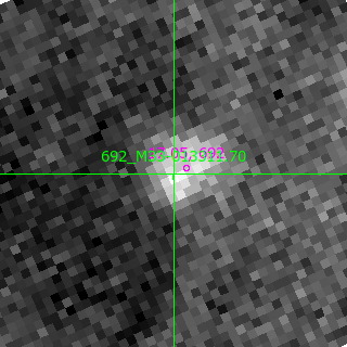 M33-013311.70 in filter I on MJD  60292.230