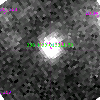 M33-013311.70 in filter R on MJD  58757.170