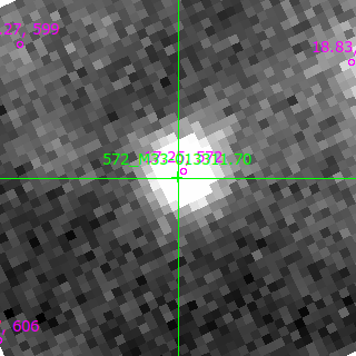 M33-013311.70 in filter R on MJD  60261.160