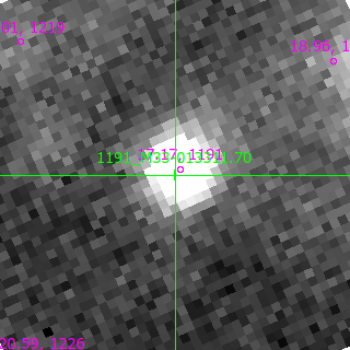 M33-013311.70 in filter R on MJD  60290.220