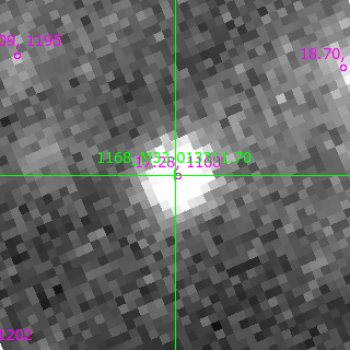 M33-013311.70 in filter R on MJD  60342.130