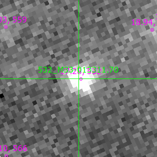 M33-013311.70 in filter R on MJD  60529.400