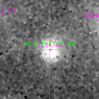 M33-013311.70 in filter R on MJD  60592.130