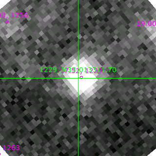 M33-013311.70 in filter V on MJD  58695.390