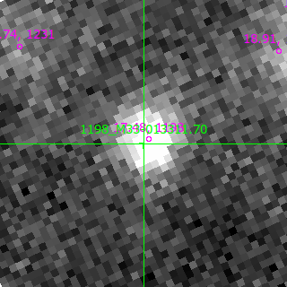 M33-013311.70 in filter V on MJD  60227.150