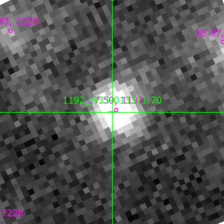 M33-013311.70 in filter V on MJD  60261.160