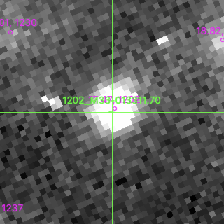 M33-013311.70 in filter V on MJD  60290.220