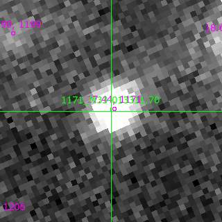 M33-013311.70 in filter V on MJD  60292.230