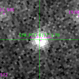 M33-013311.70 in filter V on MJD  60529.400
