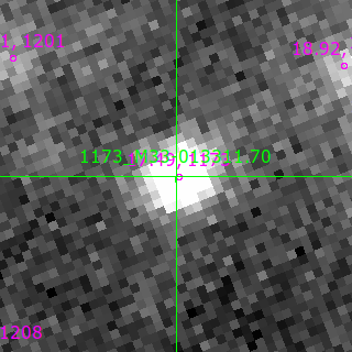 M33-013311.70 in filter V on MJD  60651.200