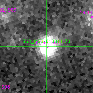 M33-013311.70 in filter V on MJD  60651.200