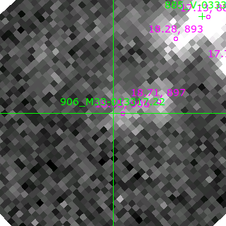 M33-013317.22 in filter B on MJD  58673.380