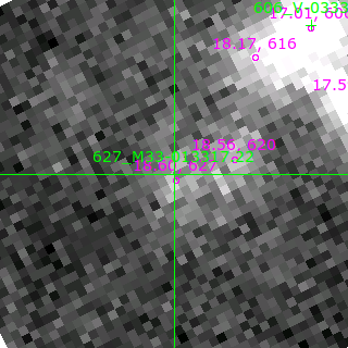 M33-013317.22 in filter B on MJD  59794.390