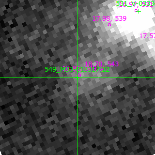 M33-013317.22 in filter B on MJD  59854.210