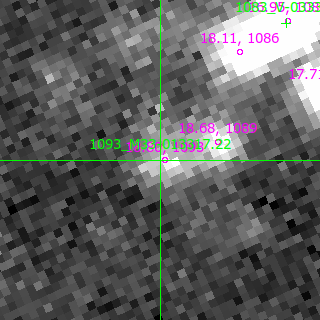 M33-013317.22 in filter B on MJD  60172.400