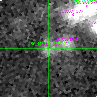 M33-013317.22 in filter B on MJD  60205.180