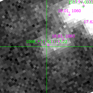 M33-013317.22 in filter B on MJD  60262.170