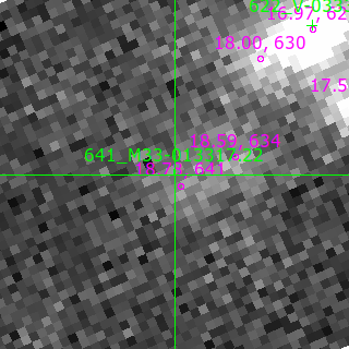 M33-013317.22 in filter B on MJD  60506.350