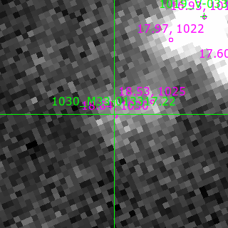 M33-013317.22 in filter B on MJD  60562.270