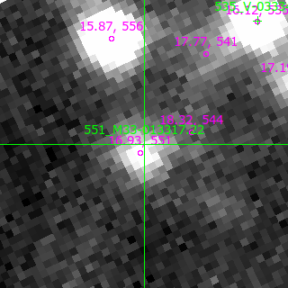 M33-013317.22 in filter I on MJD  60262.170