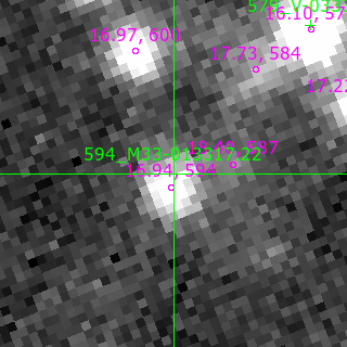 M33-013317.22 in filter I on MJD  60651.190